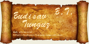 Budisav Tunguz vizit kartica